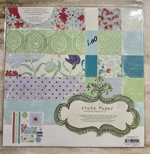 Kistenpapier **SAMANTHA** 12x12 Papiersammlung Set 9-teilig Stanzteile KOMPLETT - Bild 1 von 4
