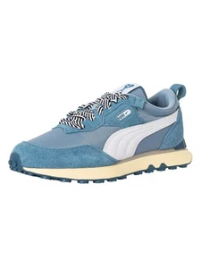 Puma de los hombres Zapatillas Rider FV AMI de ante, Azul - Imagen 1 de 10