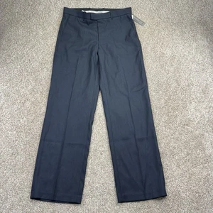 NEU Perry Ellis Portfolio Anzughose Herren Größe 32 x 32 azurblau vorne flach - Bild 1 von 12