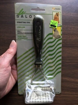 Pente de ferramentas Le Salon by Hagen DeMatting para cães de estimação lâminas de aço inoxidável  - Imagem 1 de 4