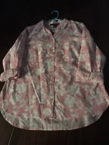 NEW Ladies' Gloria Vanderbilt Cassidy Roll Tab Sleeve Blouse - VARIETY - - Picture 1 of 10