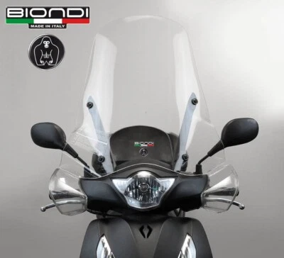 8061258 CUPOLINO PARAVENTO PARABREZZA BIONDI HONDA SH 125i-150i ABS 2013-2016 - Immagine 1 di 3