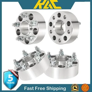 4pcs Wheel Spacers Adapter 2" 5x4.5 M12x1.5 67.1mm - Picture 1 of 21