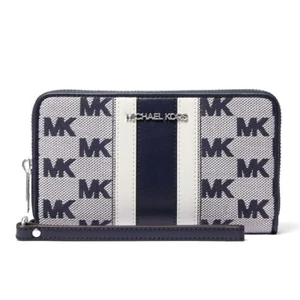 MICHAEL KORS Jet Set Travel Medium Smartphone Phone Wristlet Wallet - Picture 1 of 72