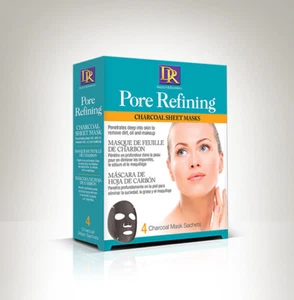 Daggett & Ramsdell Pore Refining Charcoal Sheet Masks 4-Count (Pack of 6) - Picture 1 of 1