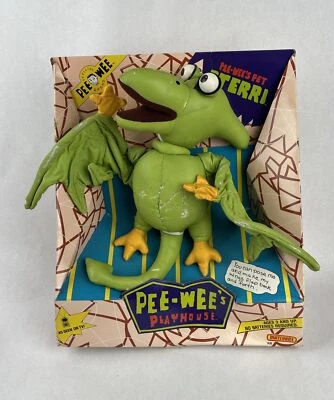 Pee Wee Herman’s Pet 1988 «PTERRI» 13 pulgadas de alto *NUEVO* *LEER* Foto 1 de 4