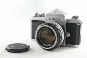 EXC++ Nikon F Eyelevel silber analoge Kleinbildkamera mit NIKKOR S 50mm F1.4 Ai konvertiert - Bild 1 von 12