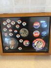 Vintage 1960's Kennedy Presidential Political Campaign Button lot of 24