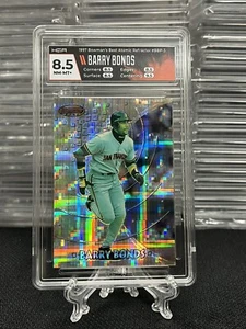 Barry Bonds 1997 mejor refractor atómico de Bowman #bb-3 gigantes hga (8,5) - Imagen 1 de 5