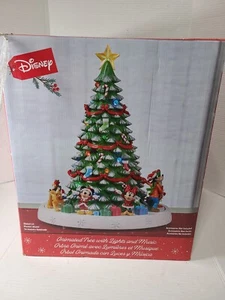 COSTCO Disney animierter Weihnachtsbaum mit Musik LED-Leuchten Weihnachtslieder offene Box - Bild 1 von 8