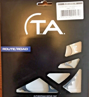 TA zephyr Chain ring 110x5 Silver 39 Shimano /Sram Compact - Image 1 of 2