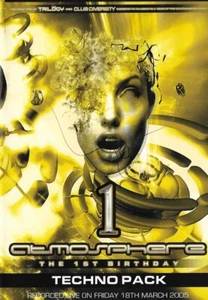 Atmosphere - 1st Birthday - Techno CD Pack - Foto 1 di 1