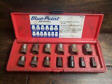 Blue Point BEX13 13 Piece Bolt Extractor Set Pre-owned w/ Case 