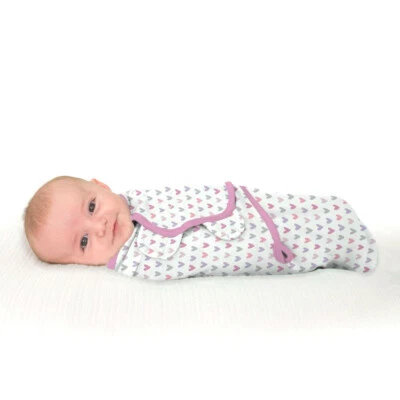 SwaddleMe Baby Pucksack Baumwolle S Herzen - Bild 1 von 3