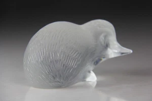 Lalique France Crystal HEDGEHOG Figurine - Picture 1 of 13
