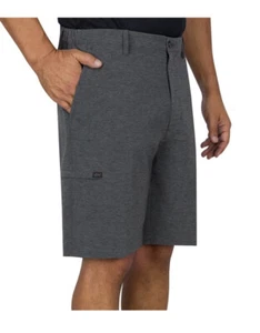 GREG NORMAN Men's Golf Comfort Waist Performance Short, Black 40 - Picture 1 of 8