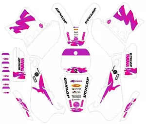 Graphics for Yamaha YZ125 YZ250 YZ 125 250 1993-1995 Decals Sticker pink purple - Bild 1 von 1