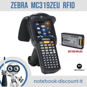 ZEBRA MC319Zeu - GL4H24E0E Lettori RFID palmare con BATTERIA ORIGINALE INCLUSA - Imagen 1 de 5
