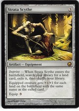 Strata Scythe *Rare* Magic MtG x1 Scars of Mirrodin SP