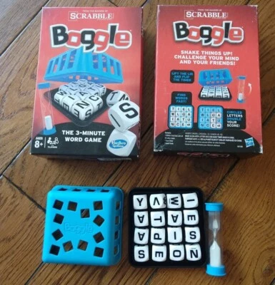 Hasbro Boggle Scrabble the 3-Minute Word Search Party Game - Image 1 of 4