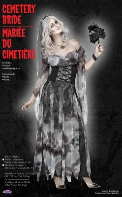 Cemetery Bride Women's Halloween Costume Corpse Halloween - Image 1 of 3