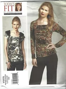 Vogue Sewing Pattern 1275 Sandra Betzina Tops, Size 32 - 55, Out of Print New - Picture 1 of 2