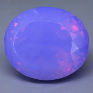 138.40 Ct Vibrant Purple Pink Opal Oval Certified Gem for Premium Collections - Picture 1 of 4