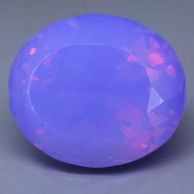 138.40 Ct Vibrant Purple Pink Opal Oval Certified Gem for Premium Collections - Image 1 of 4
