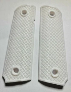Colt 1911 Griffschalen Grips 3D PLA Weiß - Bild 1 von 1