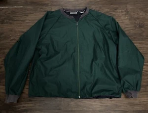 VTG Vintage Slazenger Golf Windbreaker Pullover Medium Golf Club Green 90s RARE - Picture 1 of 7