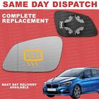 For BMW 2 Series 2014-2020 Left wing mirror glass side Blind Spot Heated