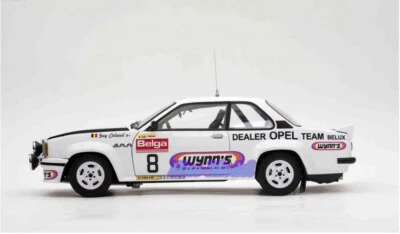 1:18 2nd Bianchi Rally 1981 #8 Model Car Diecast Metal Hobby Collection White - Image 1 of 4