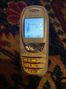 Cellulare SIEMENS C62 FUNZIONANTE CON CARICABATTERIE - Foto 1 di 2