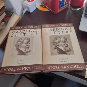 carducci lettere zanichelli volumi 9 10  VES11 - Foto 1 di 5