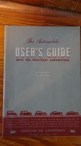 The Automobile User's Guide With 196 Practical Suggestions General Motors - Picture 1 of 2