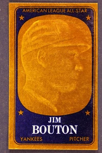 1965 Topps Embossed #25 Jim Bouton NM - Picture 1 of 2