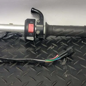 00-05 KAWASAKI NINJA ZX12R OEM RIGHT CLIP ON HANDLEBAR W SWITCHES - Bild 1 von 6