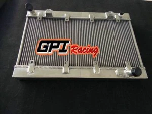 ALUMINUM RADIATOR FOR FERRARI 328 GTB OR 328 GTS 1985-1989 3.2L V8 MT 3ROW - Picture 1 of 6