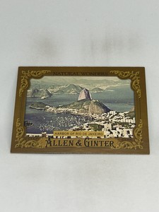 2016 Topps Allen and Ginter  Wonders #NW20 Harbor of Rio de Janeiro Sku 3317