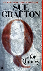 'Q' IS FOR QUARRY by Sue Grafton 2003 8th Ppbk BERKLEY *Ships Free w/$35 Order - Foto 1 di 2