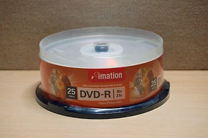 75 DVD-R - 3 Spindles of 25 - Imation Storage media ‑ DVD‑R ‑ 4.7 GB - SEALED - Picture 1 of 5