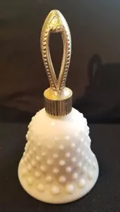 Botella de Perfume Avon Sweet Honesty con Campana Leche Vidrio Blanco Botella Vacía - Imagen 1 de 3
