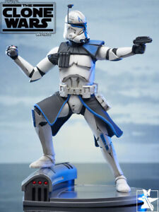 Gentle Giant Star Wars The Clone Wars Captain Rex Premier Collection Statue New