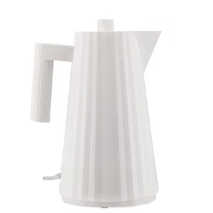 Alessi, Plissé, Bollitore Elettrico 1,7 Litri Bianco, Plastica - Foto 1 di 1