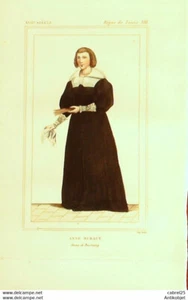 Figure d'histoire HURAUT Anne Dame DE ROSTAING XVIIº S. - Bild 1 von 1