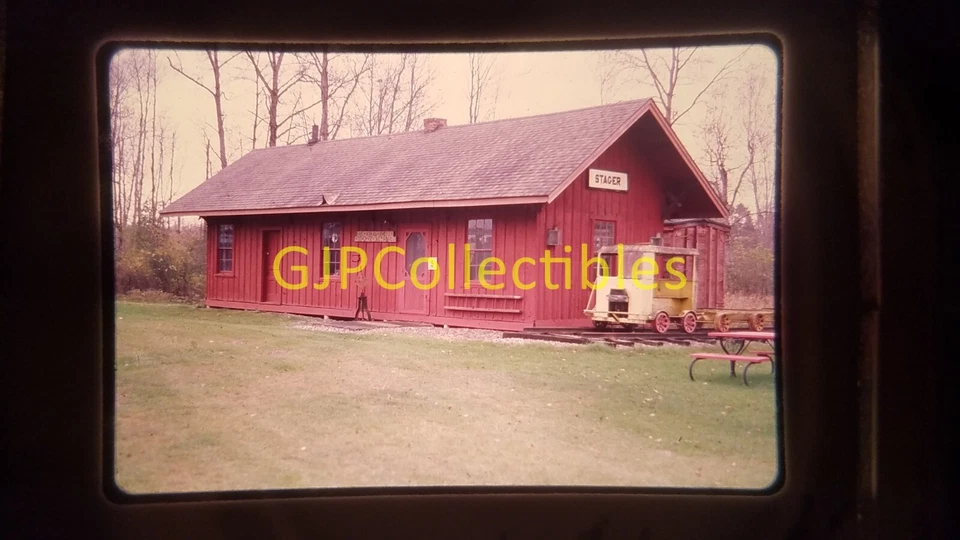 22420 35 毫米火车滑梯发动机汽车站 C & NW STAGER MI 10/2021 JJJ — 第 1/2 张图片