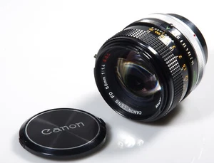 OBJECTIF CANON FD 1,4/50mm S.C.C. FD lens 50 1,4 CANON AE-1 A1 F1 AV1 - Picture 1 of 6