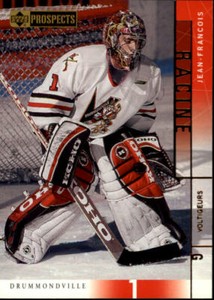 2000-01 UD CHL Prospects Hockey #78 Jean-Francois Racine Voltigeurs