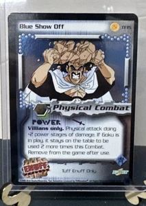 Blue Show Off # TF15 -TUFF ENUFF - Lámina promocional - Dragon Ball Z - TCG -ES - Casi como nuevo - Imagen 1 de 2
