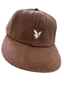 American Eagle Unisex Adjustable Hat One Size Logo Burgundy Brown Twill Cotton - Picture 1 of 8